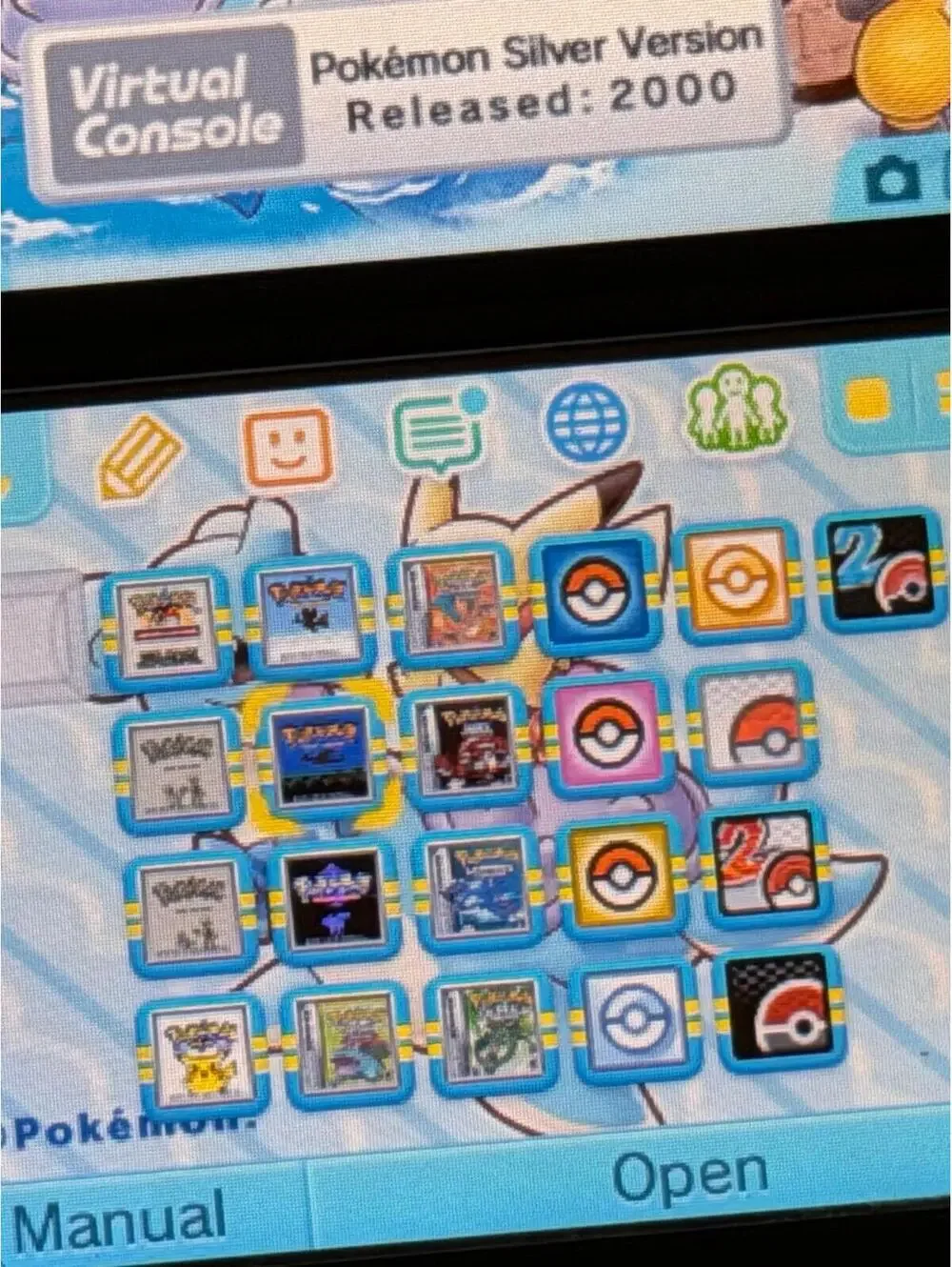 Nintendo 2DS (Electric Blue)(Customized)